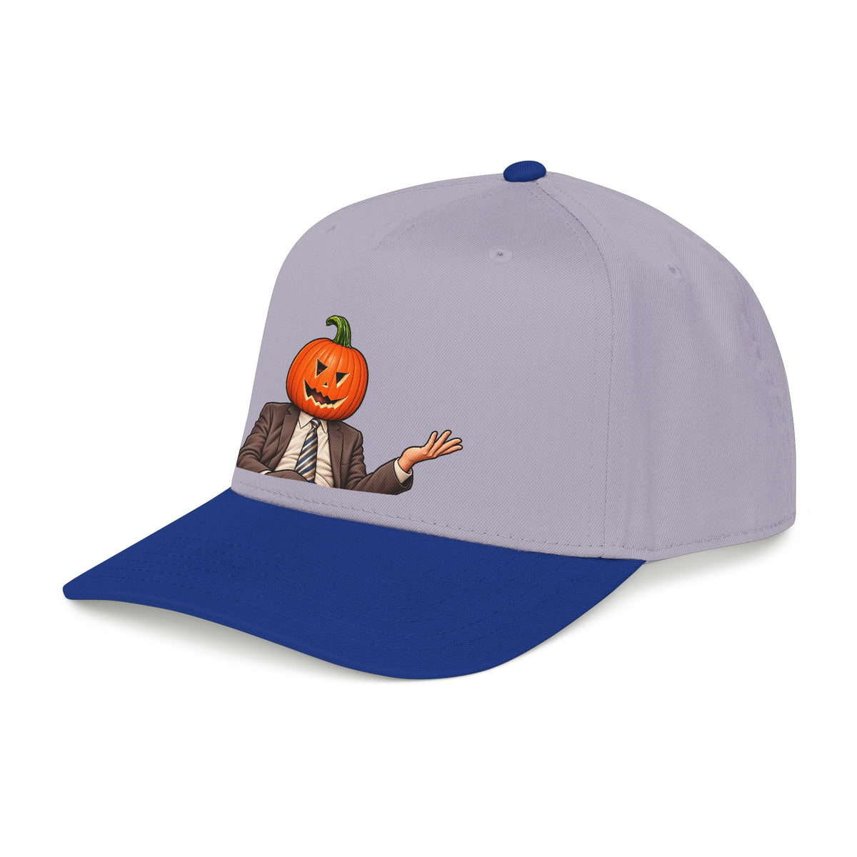 Pumpkin Head Office Cartoon - OTTO Baseball Hat