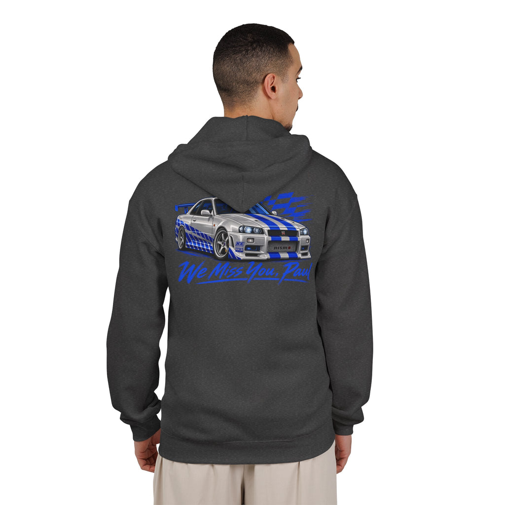 We miss you Paul - Full-Zip Hooded Sweatshirt