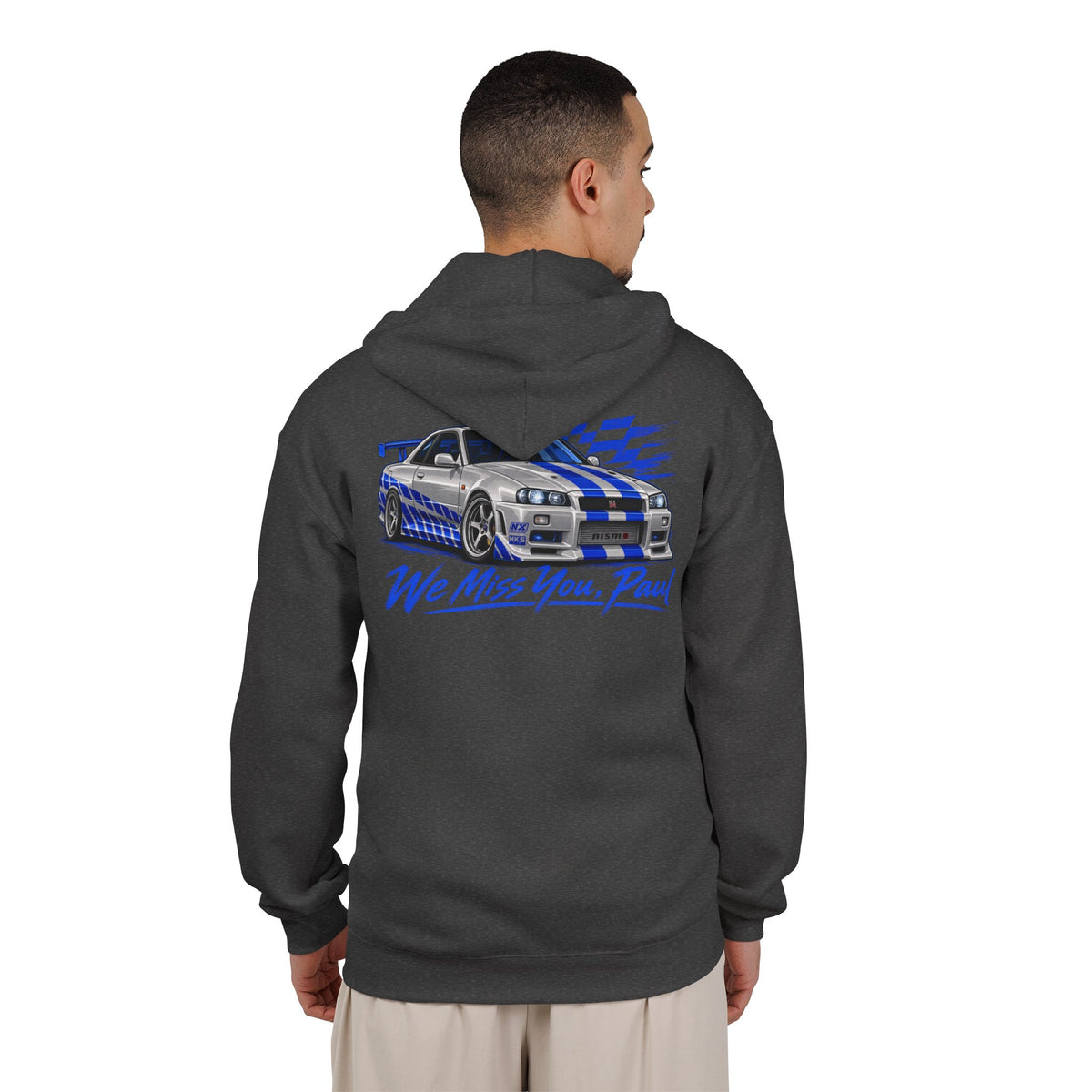 We miss you Paul - Full-Zip Hooded Sweatshirt