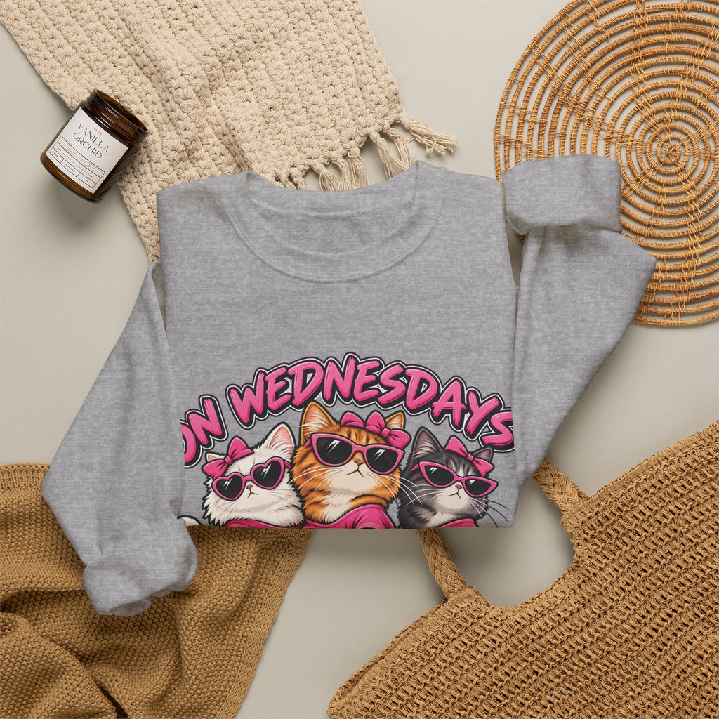 On Wednesdays We Wear Pink - Crewneck Sweatshirt