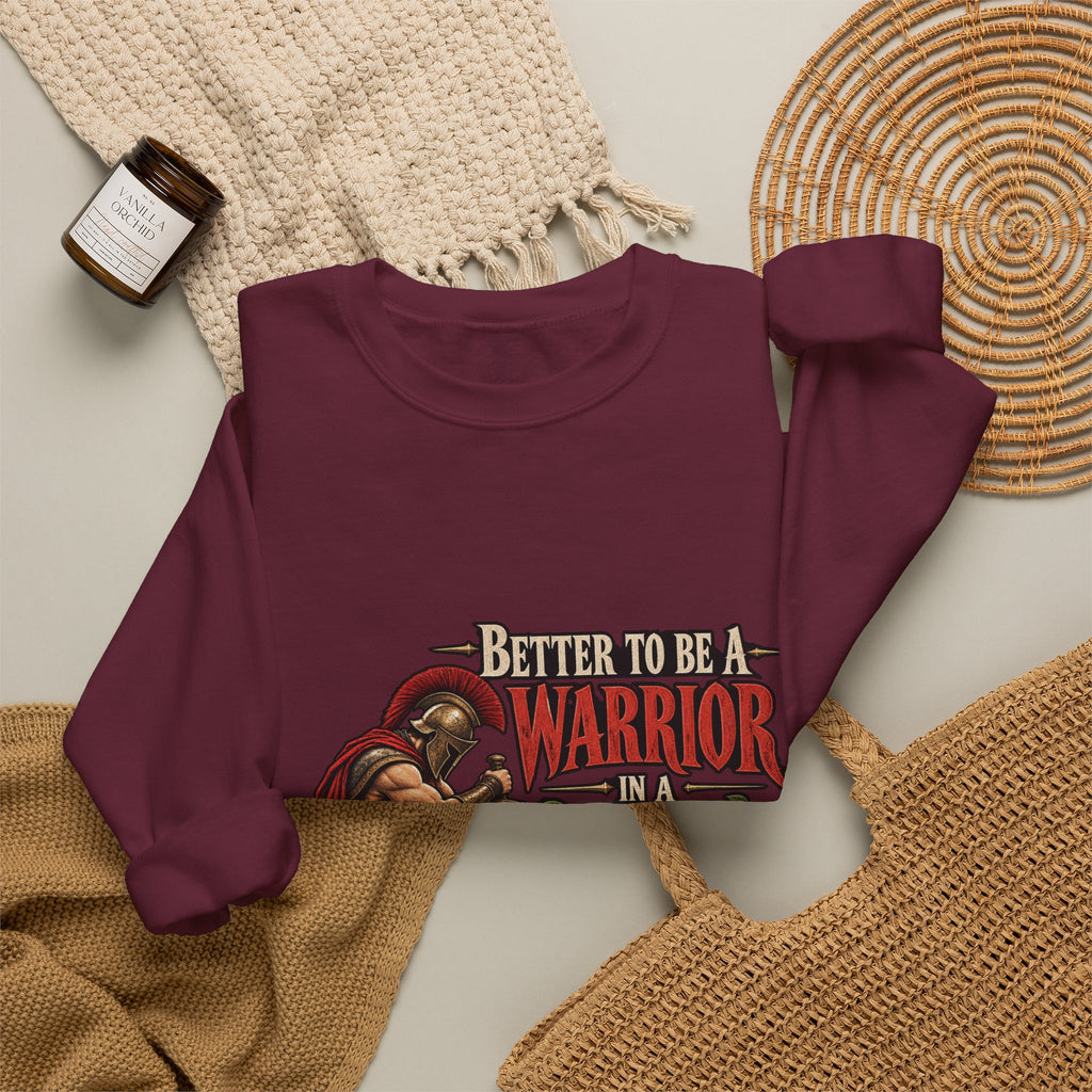 Warrior In A Garden - Crewneck Sweatshirt