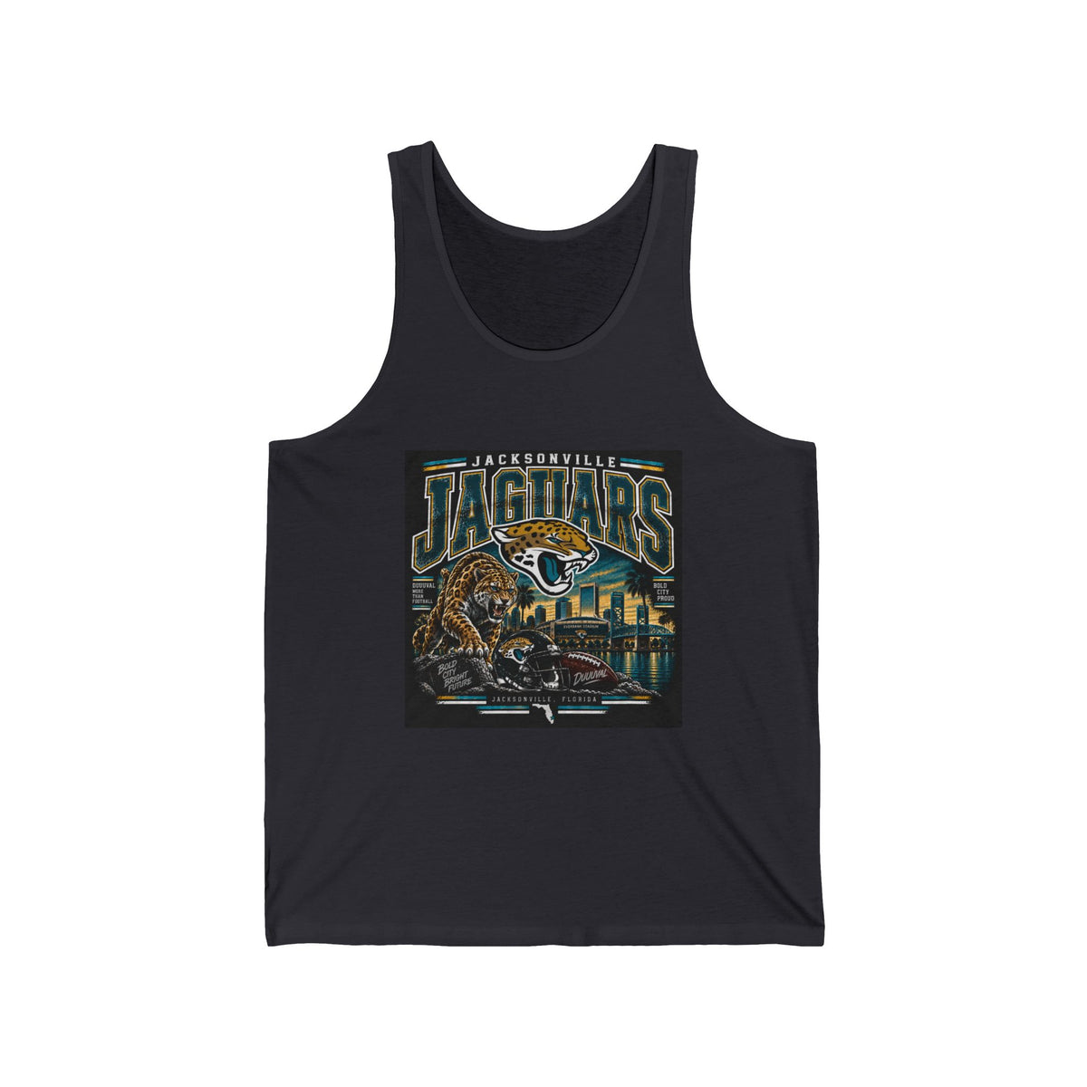 Jacksonville Jaguars Pride - Athletic Tank
