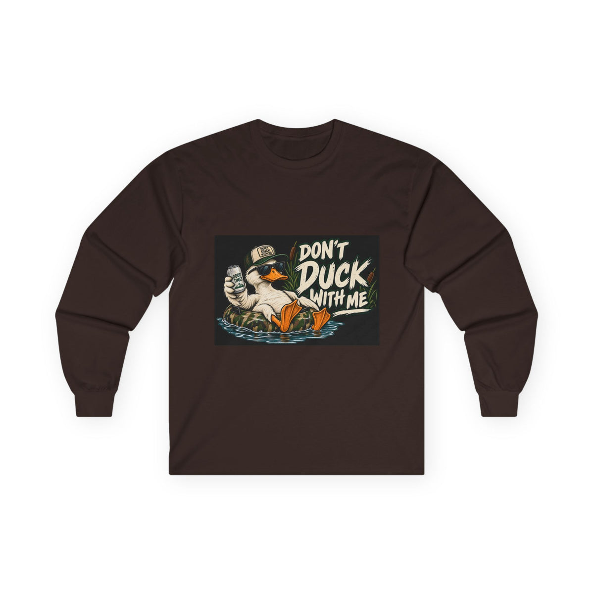 Duck With Me Camo - Unisex Ultra Cotton Long Sleeve Tee