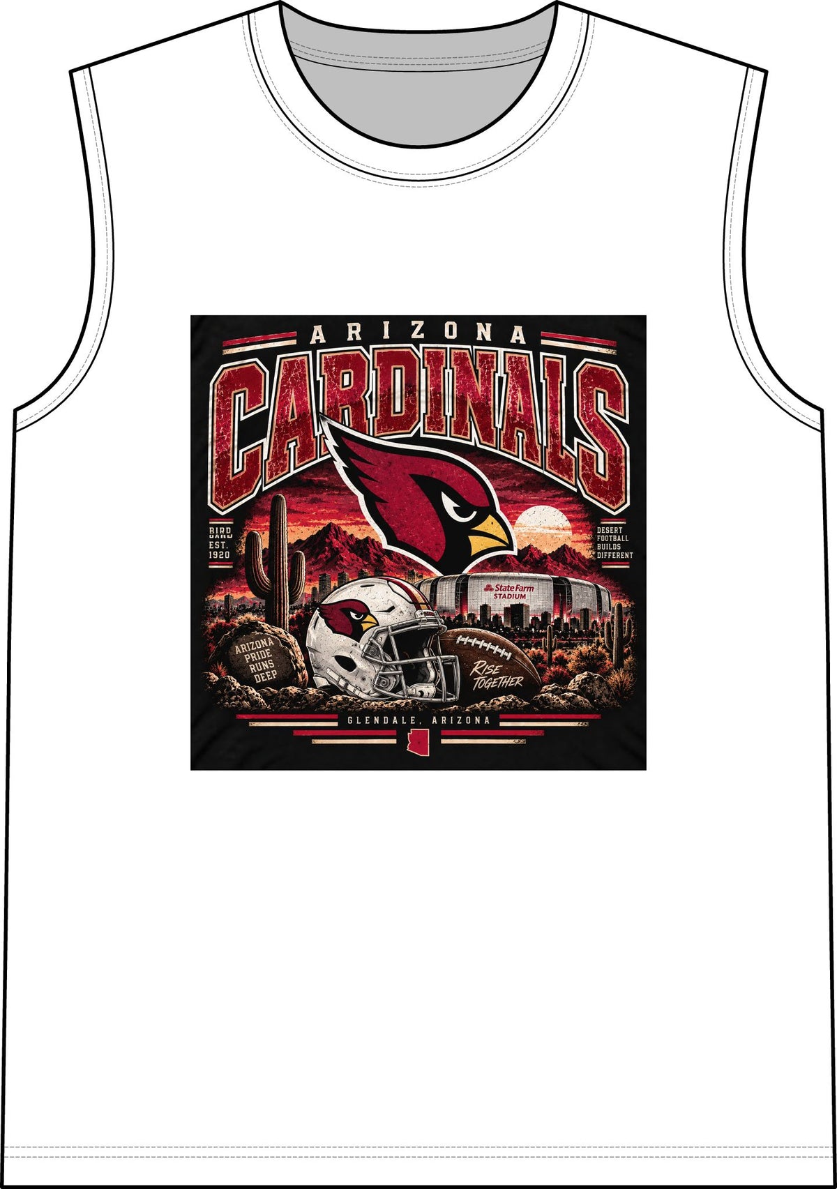 Cardinals Desert Pride - Classic Tank