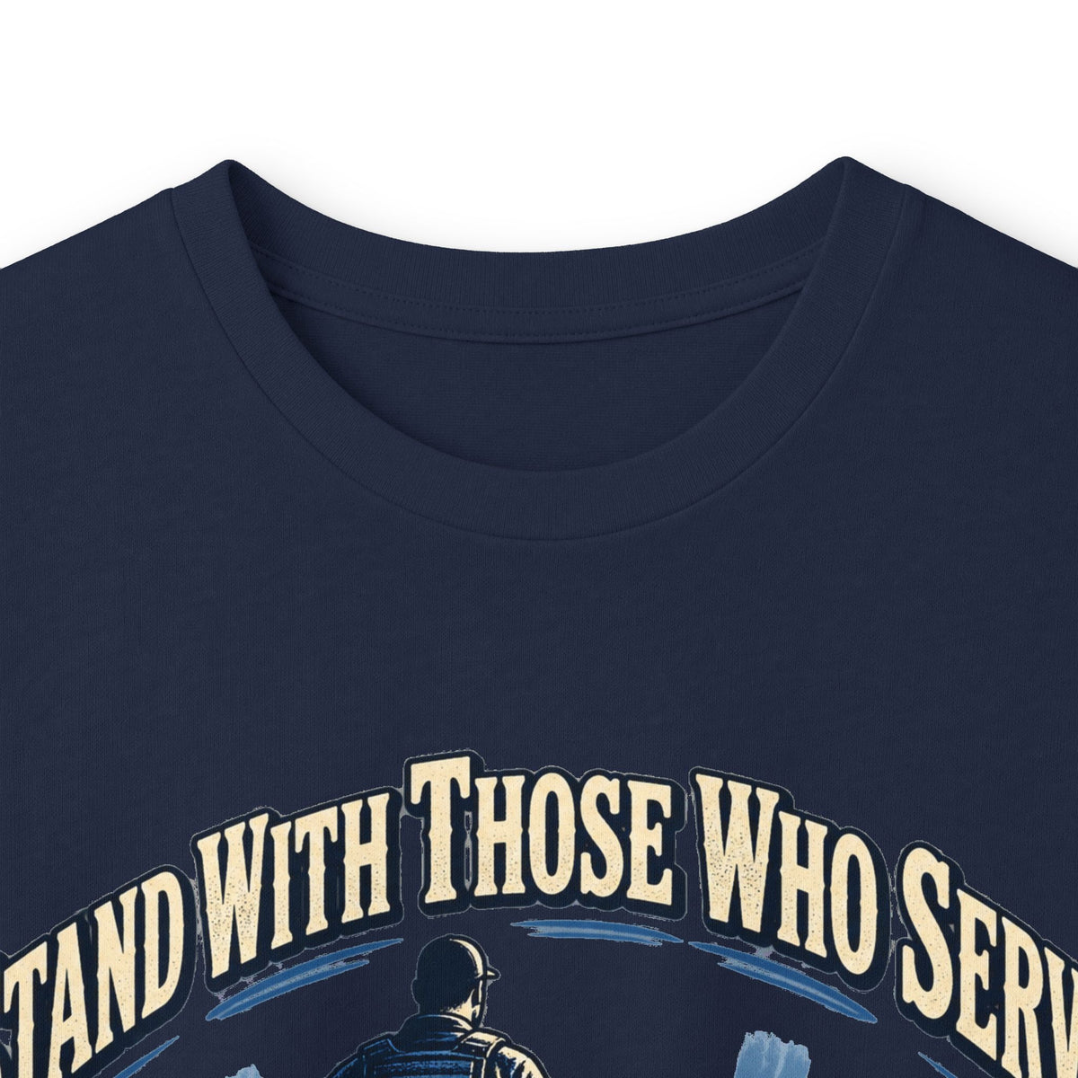 Stand With Those Who Serve Police K9 - Unisex Ultra Cotton Long Sleeve Tee
