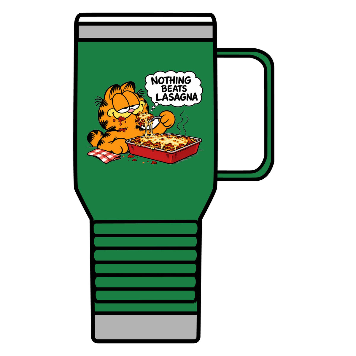 Nothing Beats Lasagna - 20oz Insulated Mug