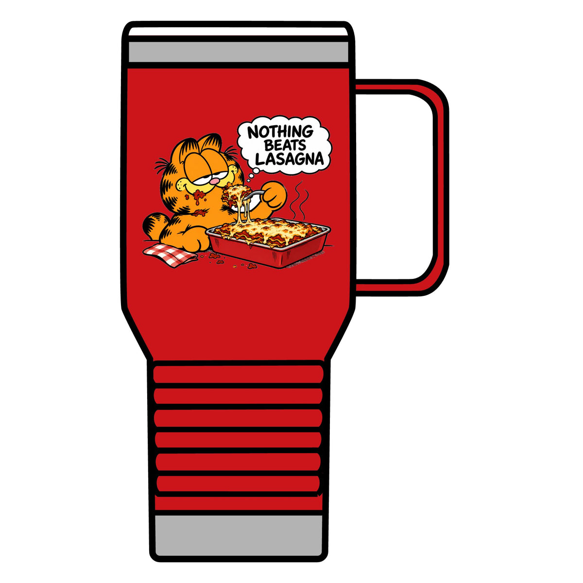 Nothing Beats Lasagna - 20oz Insulated Mug