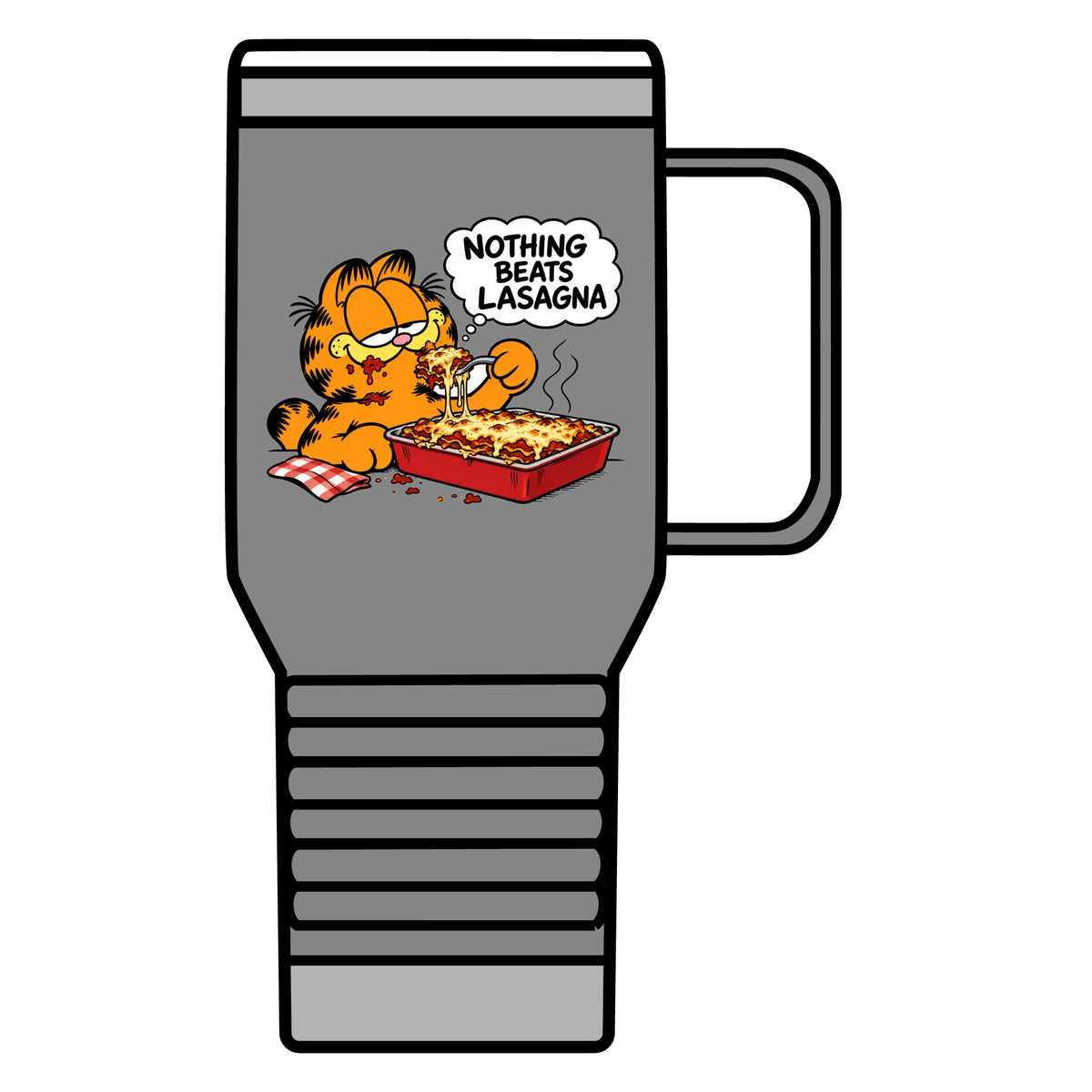 Nothing Beats Lasagna - 20oz Insulated Mug