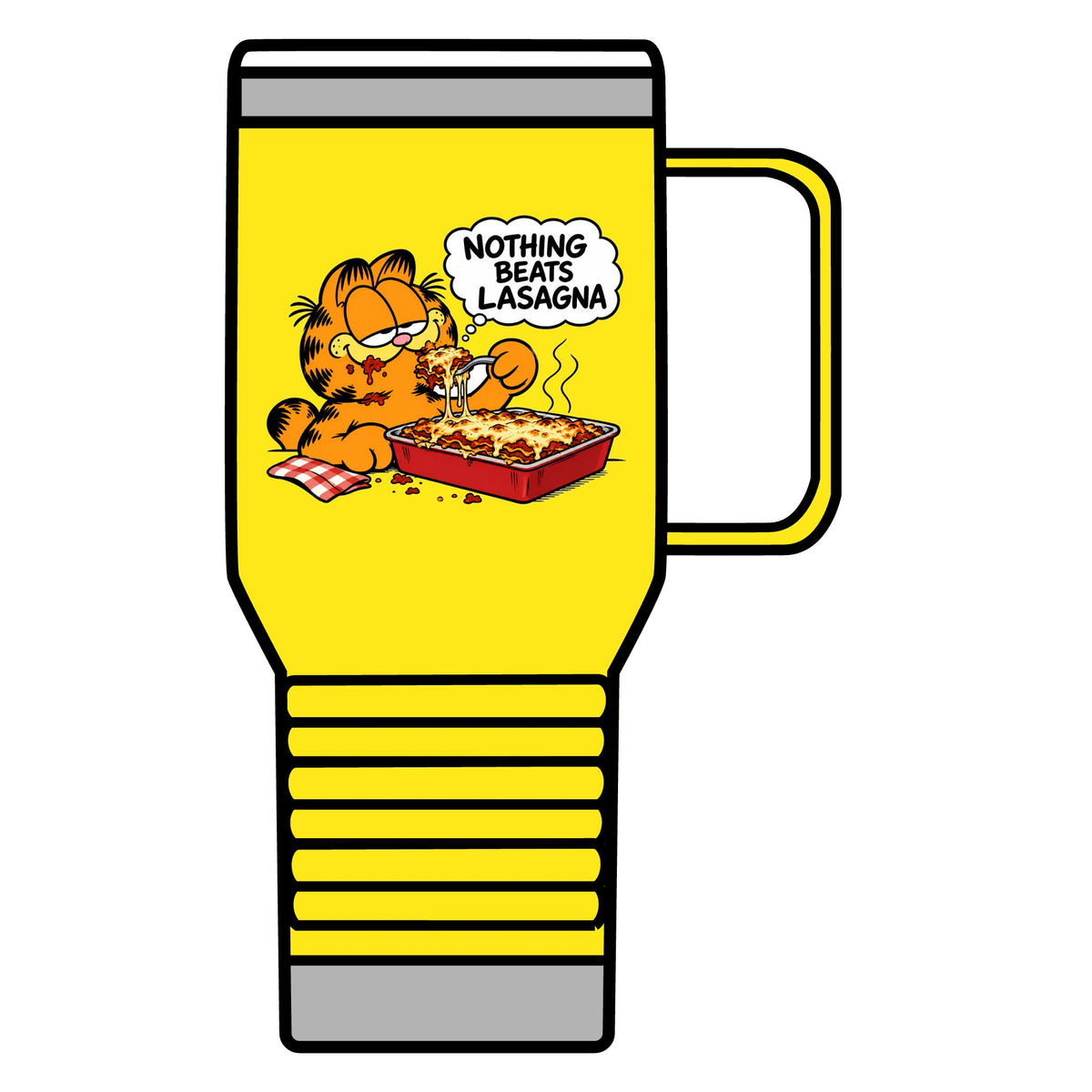 Nothing Beats Lasagna - 20oz Insulated Mug
