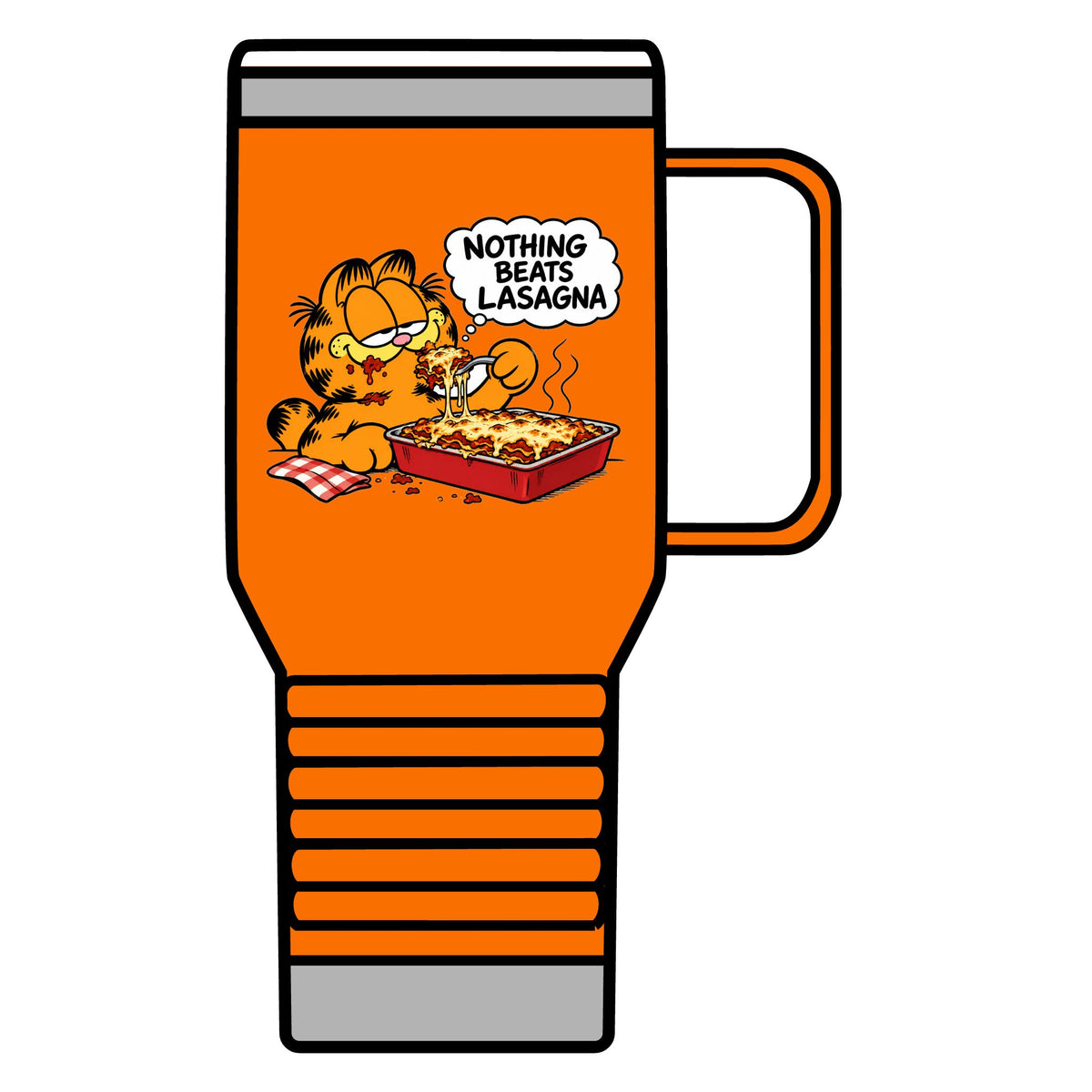 Nothing Beats Lasagna - 20oz Insulated Mug