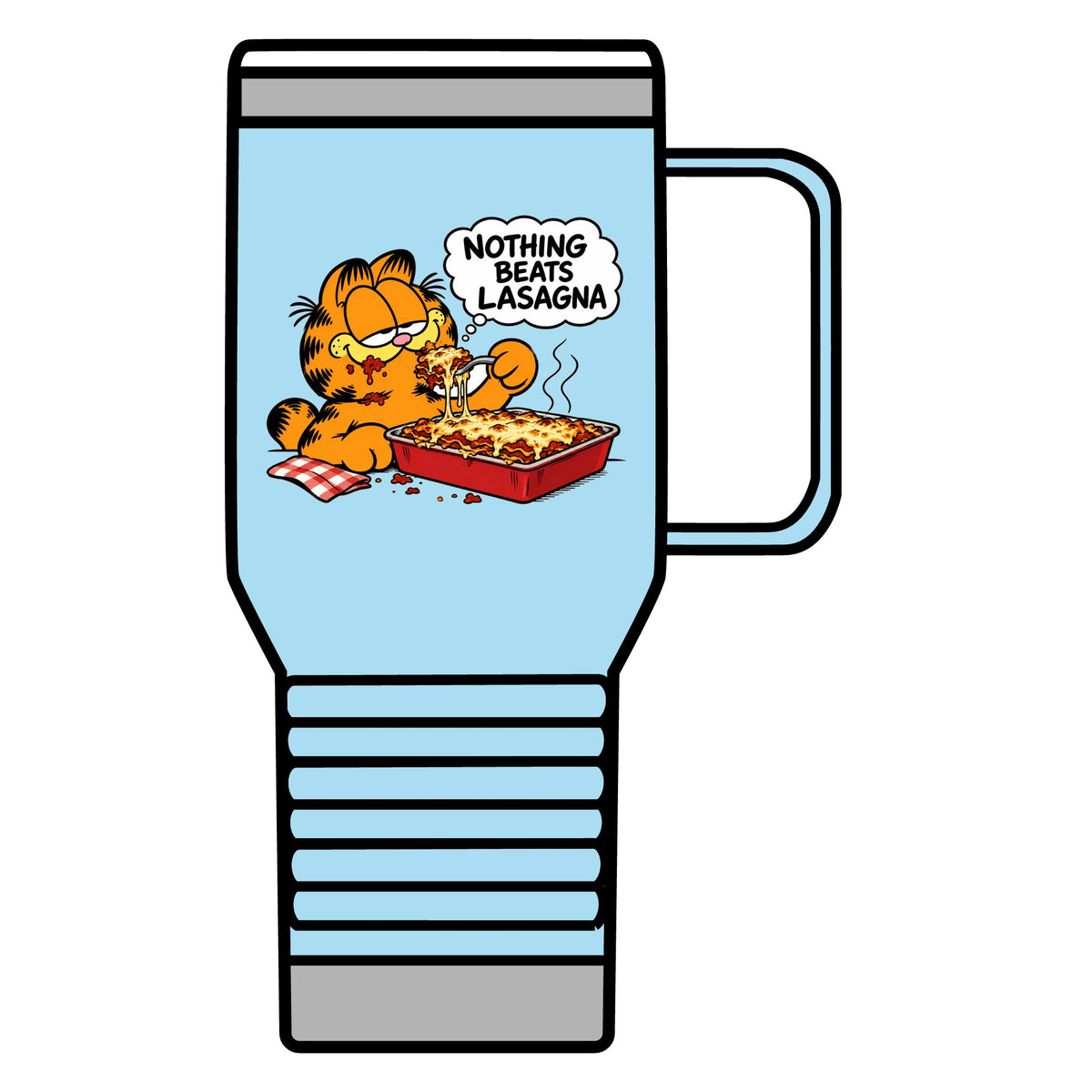 Nothing Beats Lasagna - 20oz Insulated Mug