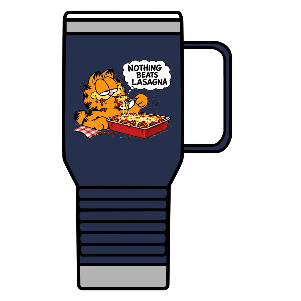 Nothing Beats Lasagna - 20oz Insulated Mug