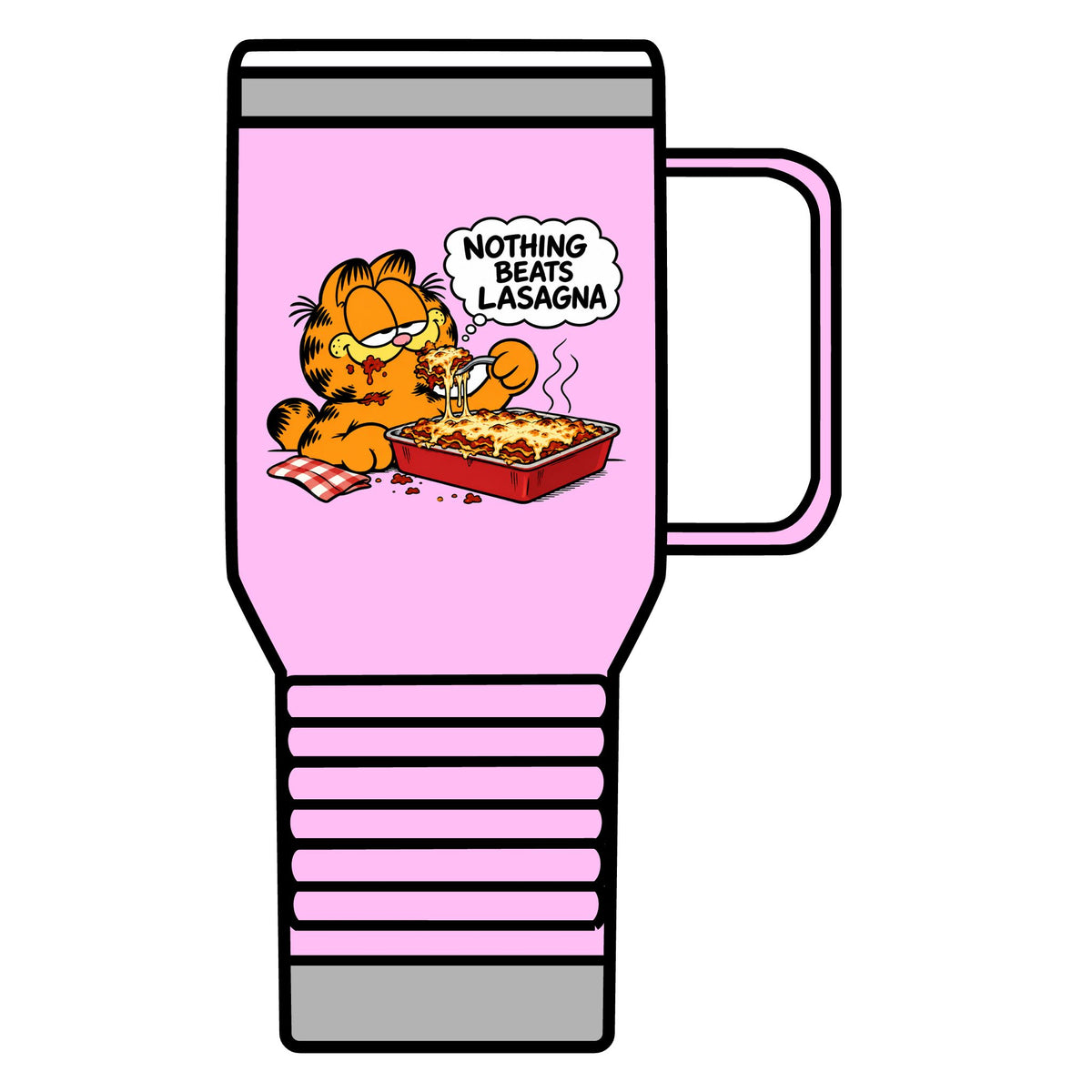 Nothing Beats Lasagna - 20oz Insulated Mug
