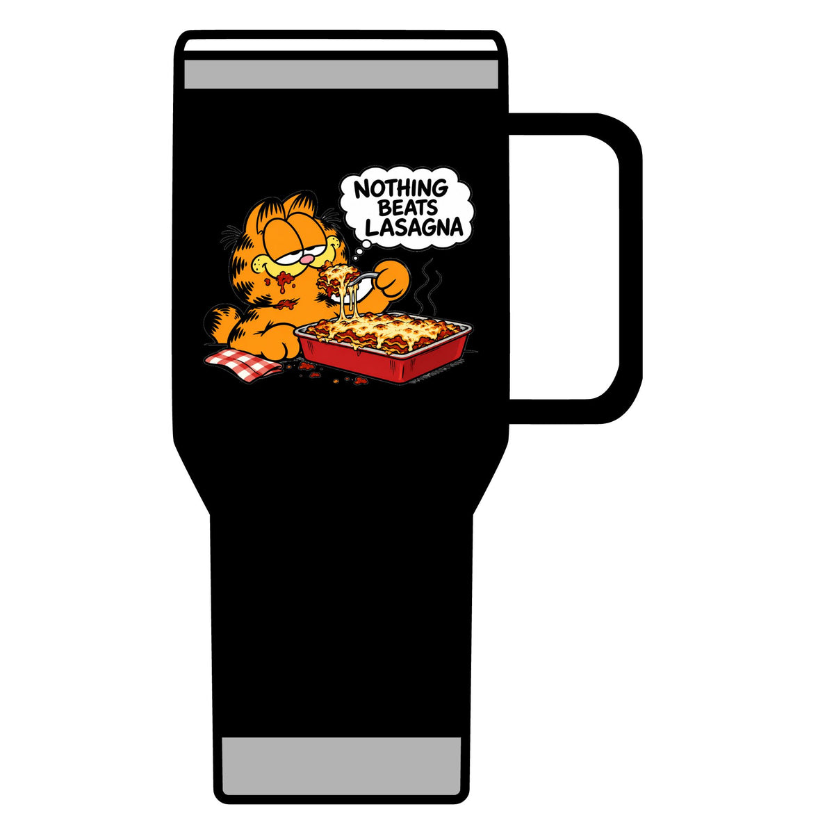 Nothing Beats Lasagna - 20oz Insulated Mug