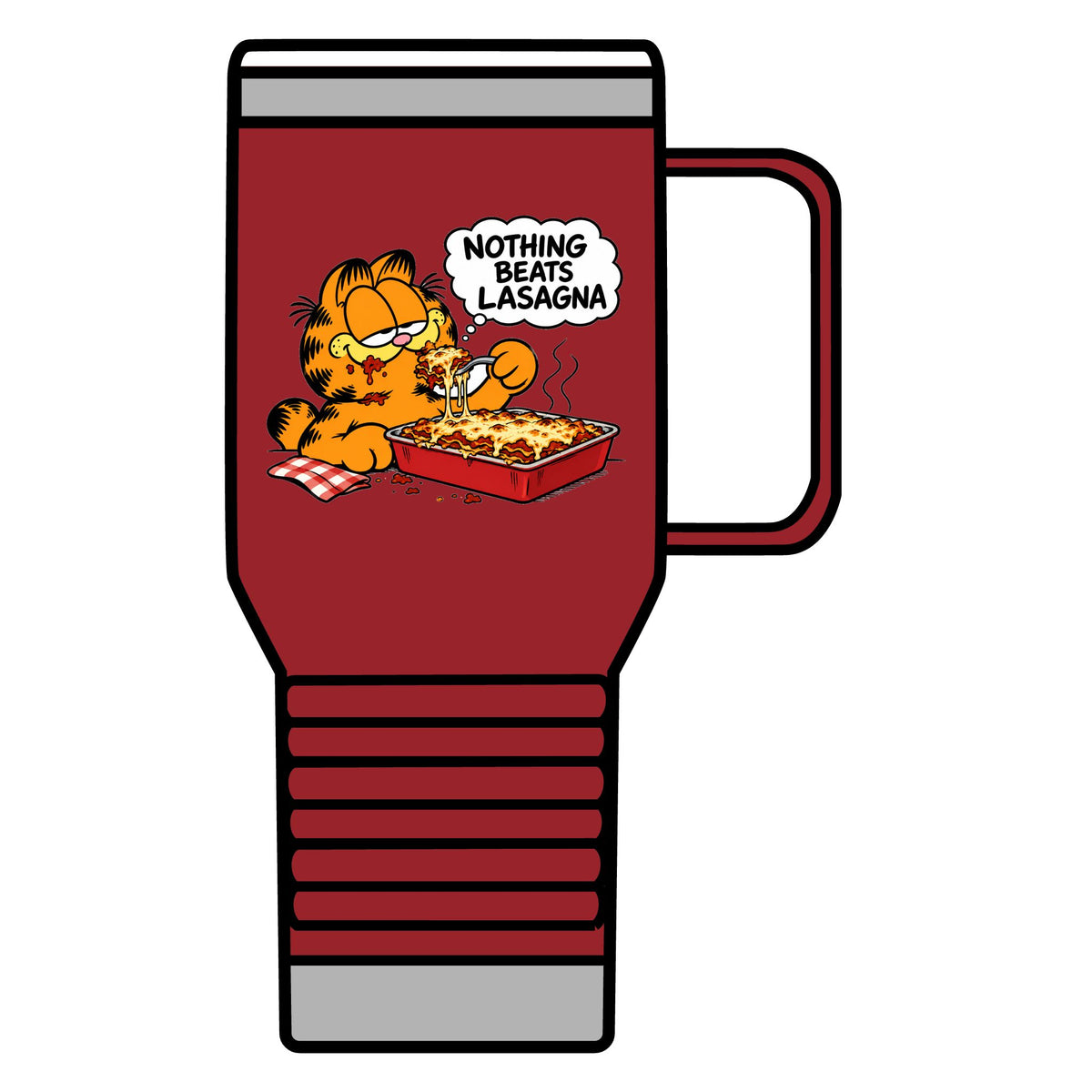Nothing Beats Lasagna - 20oz Insulated Mug