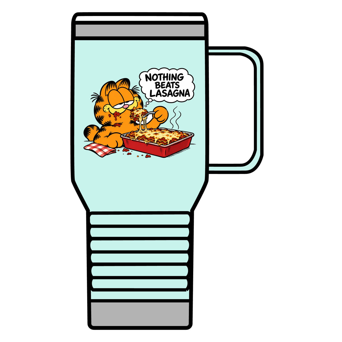 Nothing Beats Lasagna - 20oz Insulated Mug