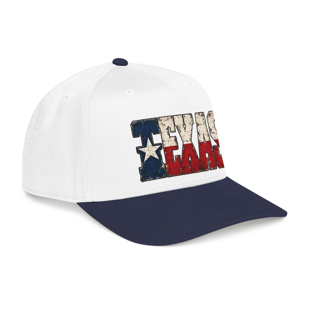 Texas Flag Block Letters - OTTO Baseball Hat