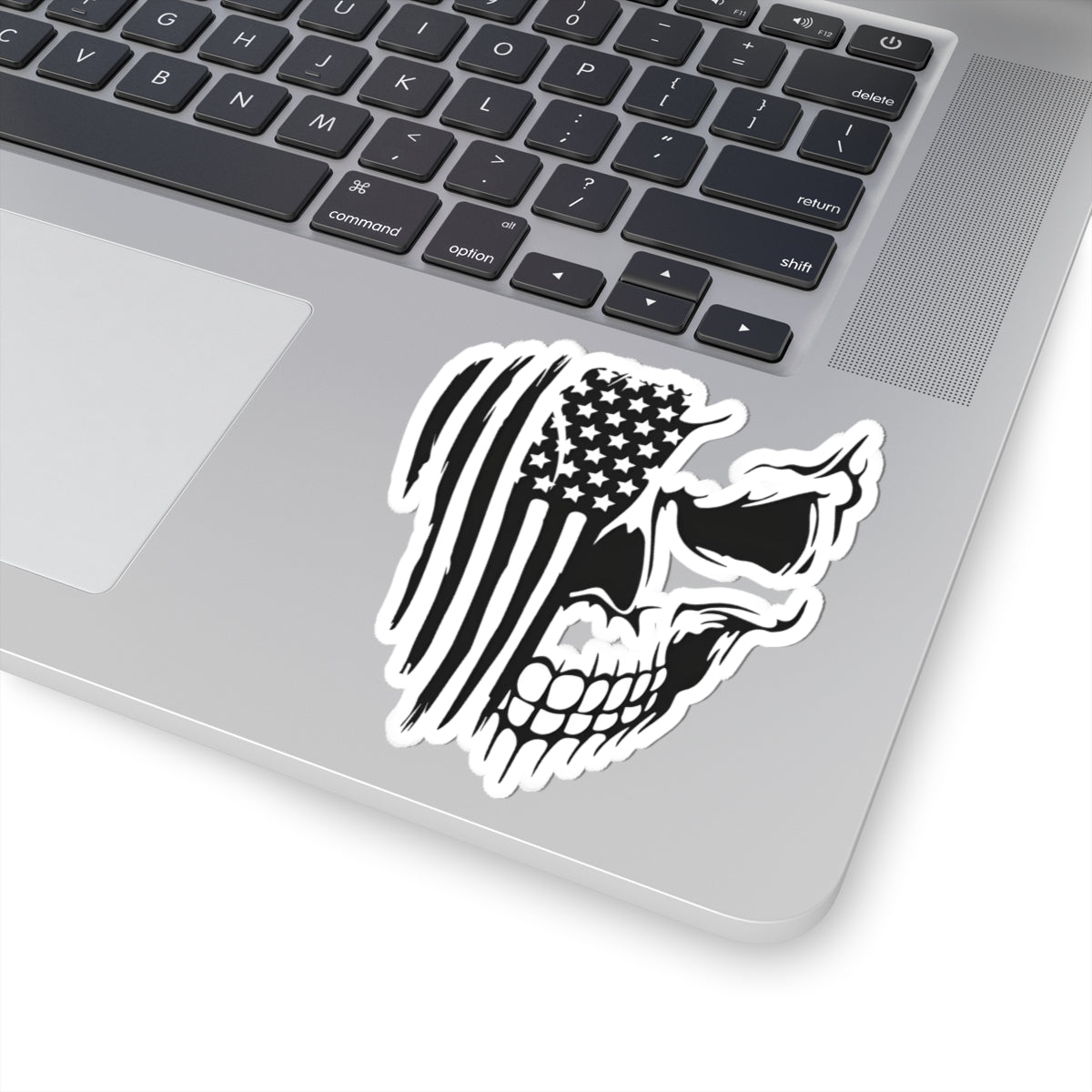 Stars, Stripes & Skulls - Kiss-Cut Sticker