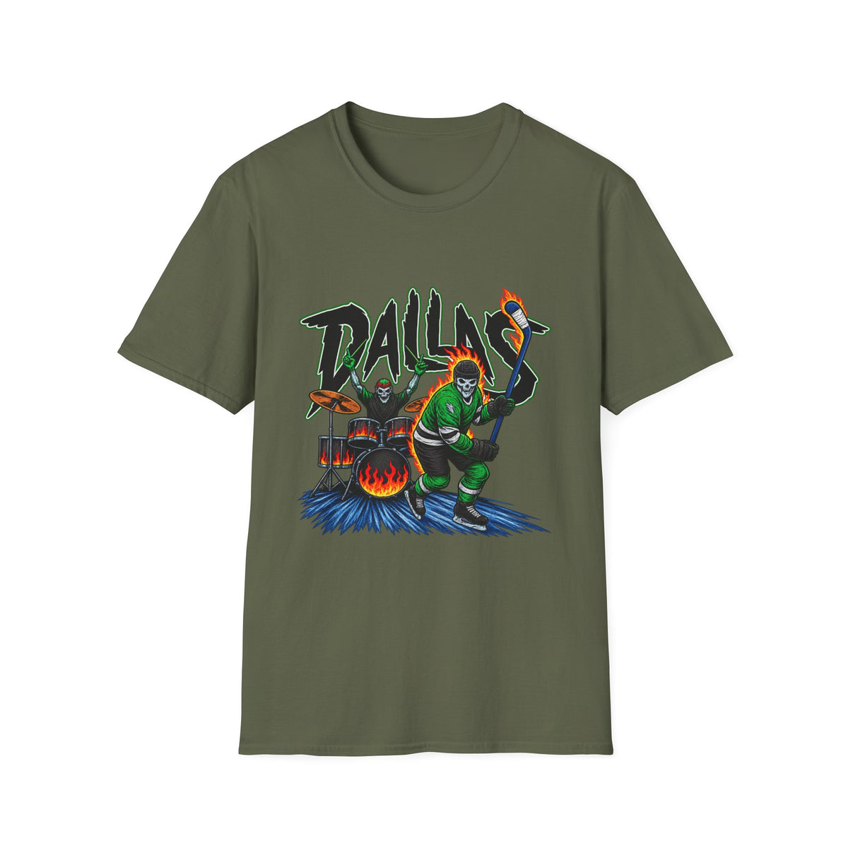 Dallas Stars Skeleton - Classic Tee