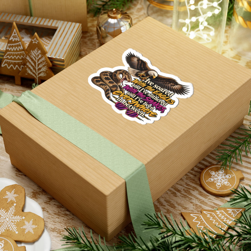 Macho Man - Kiss-Cut Sticker