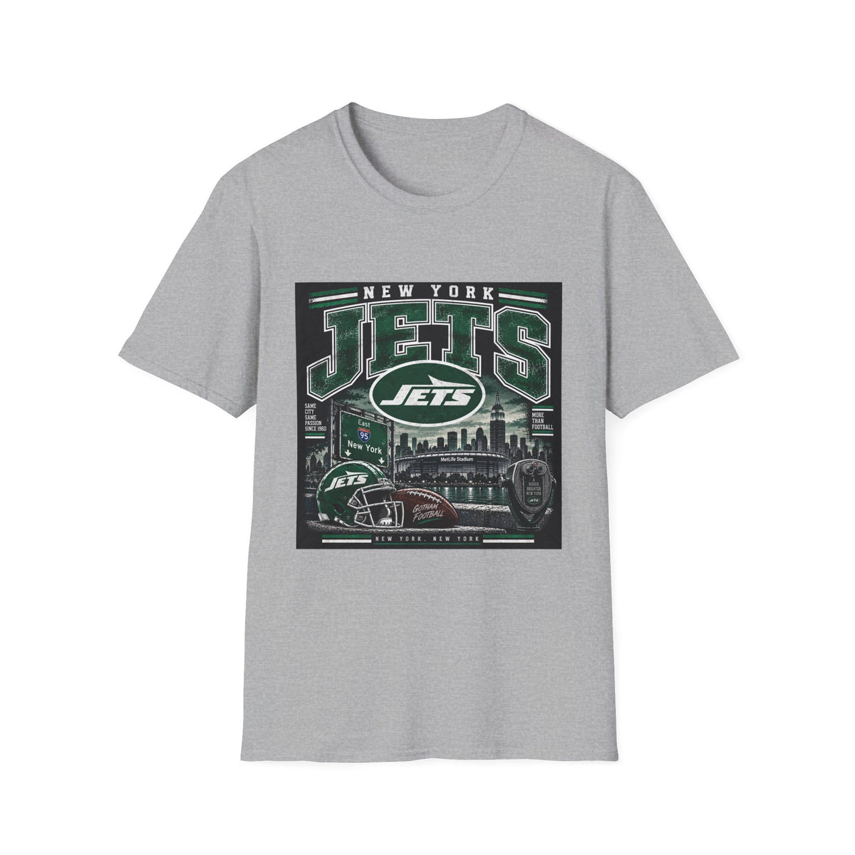 New York Jets Skyline - Classic Tee