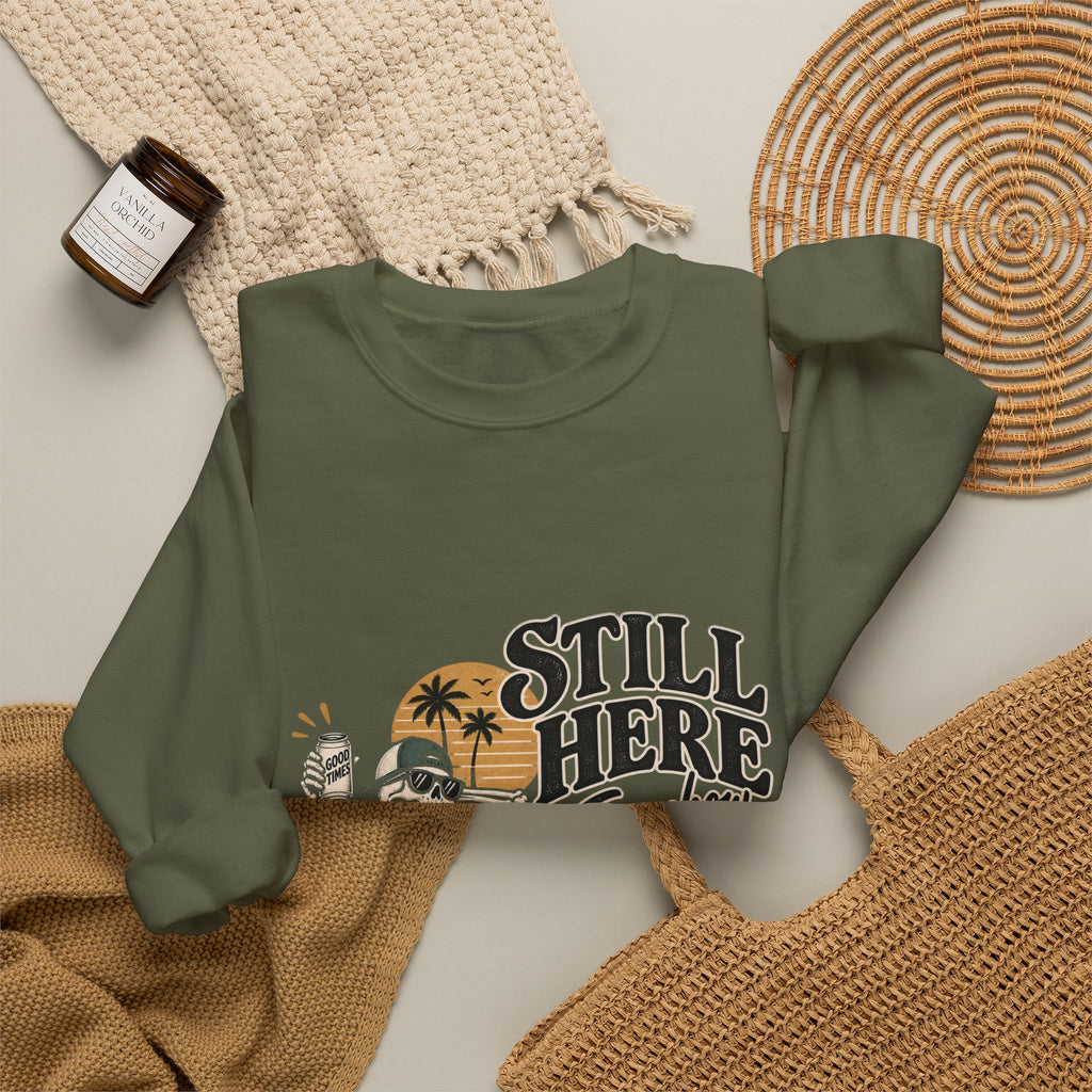 Still Here Somehow - Crewneck Sweatshirt