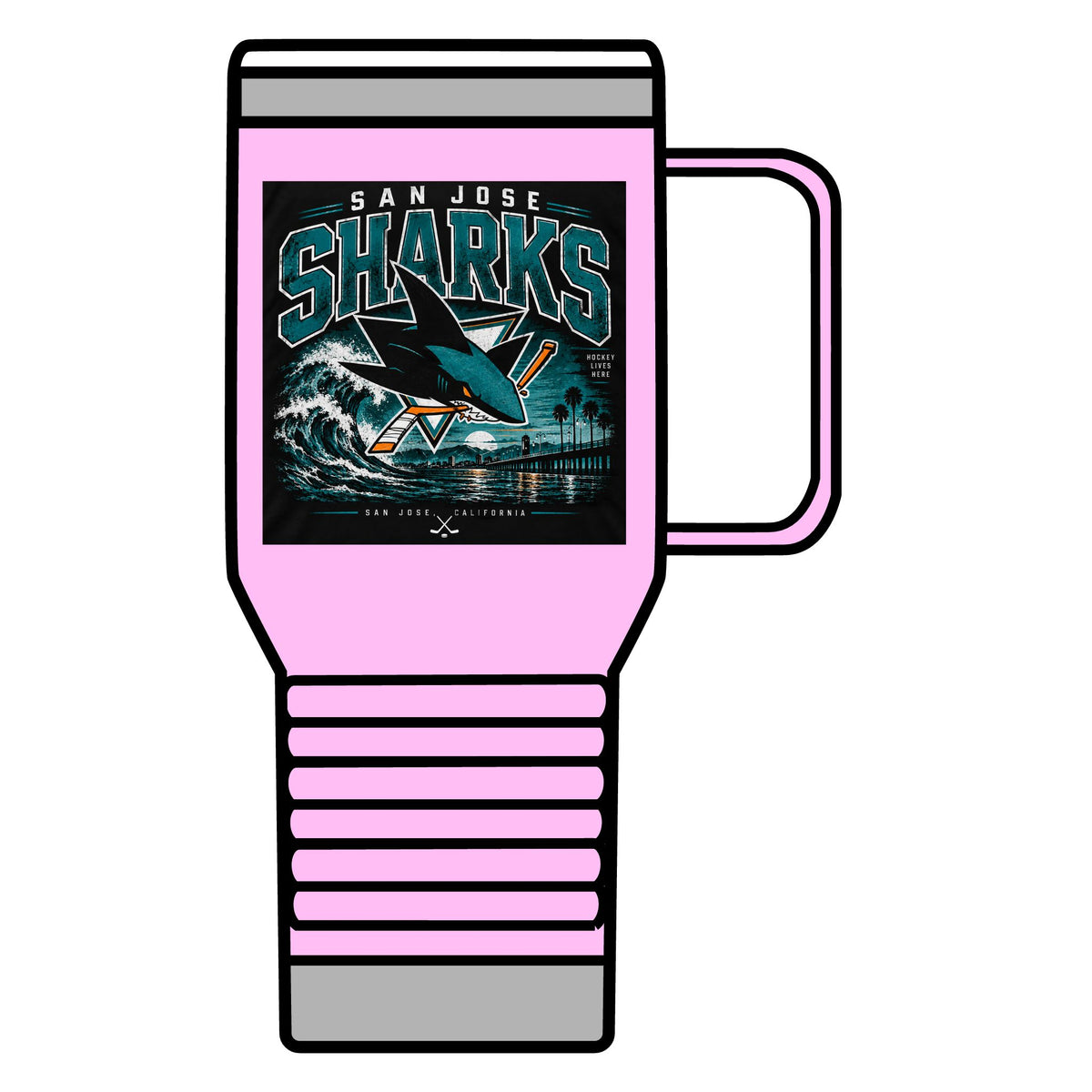 Sharks Wave Hockey Tee - 20oz Insulated Mug