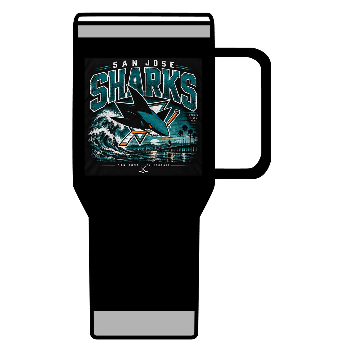 Sharks Wave Hockey Tee - 20oz Insulated Mug
