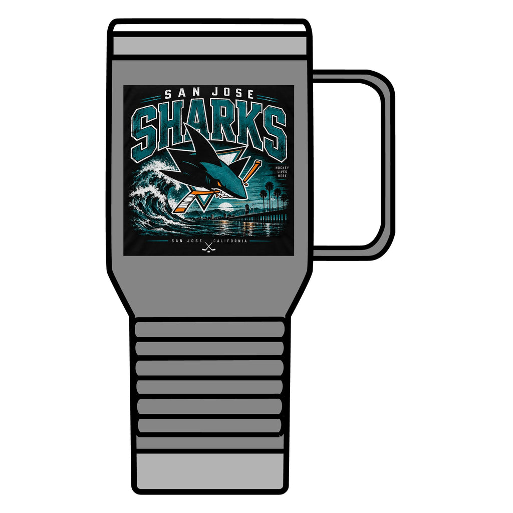 Sharks Wave Hockey Tee - 20oz Insulated Mug