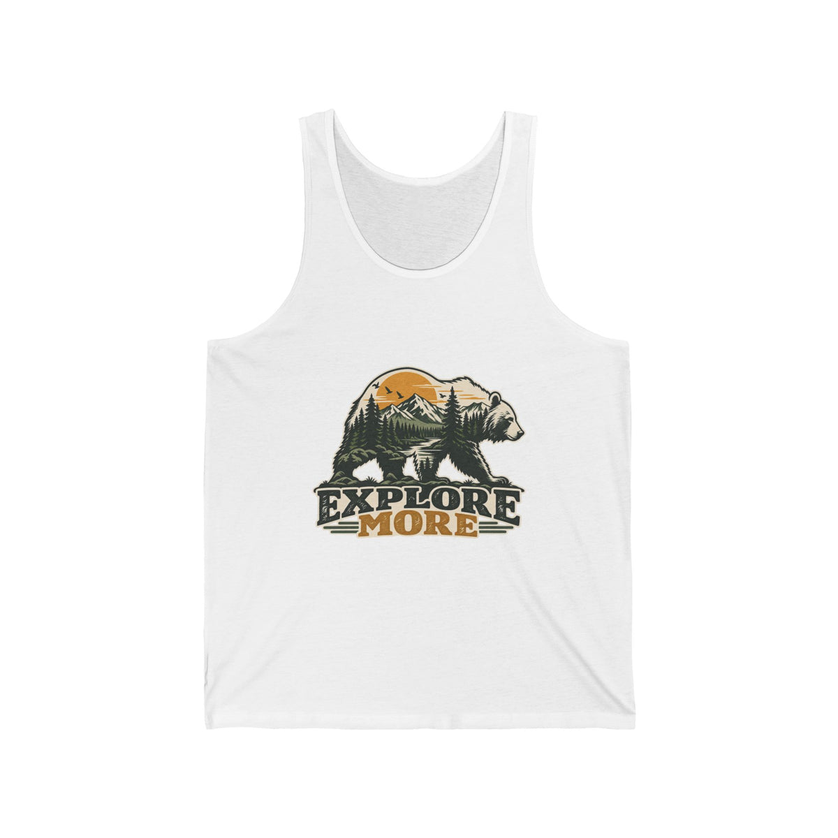 Explore More Bear - Athletic Tank
