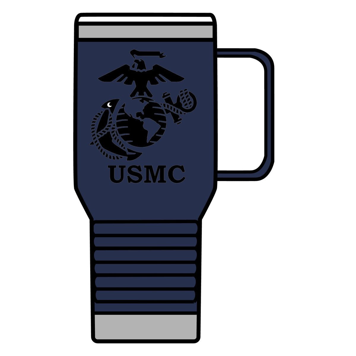 Semper Fi Emblem - 20oz Insulated Mug