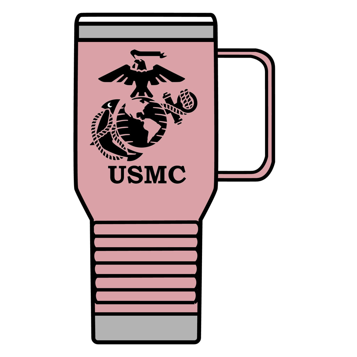 Semper Fi Emblem - 20oz Insulated Mug