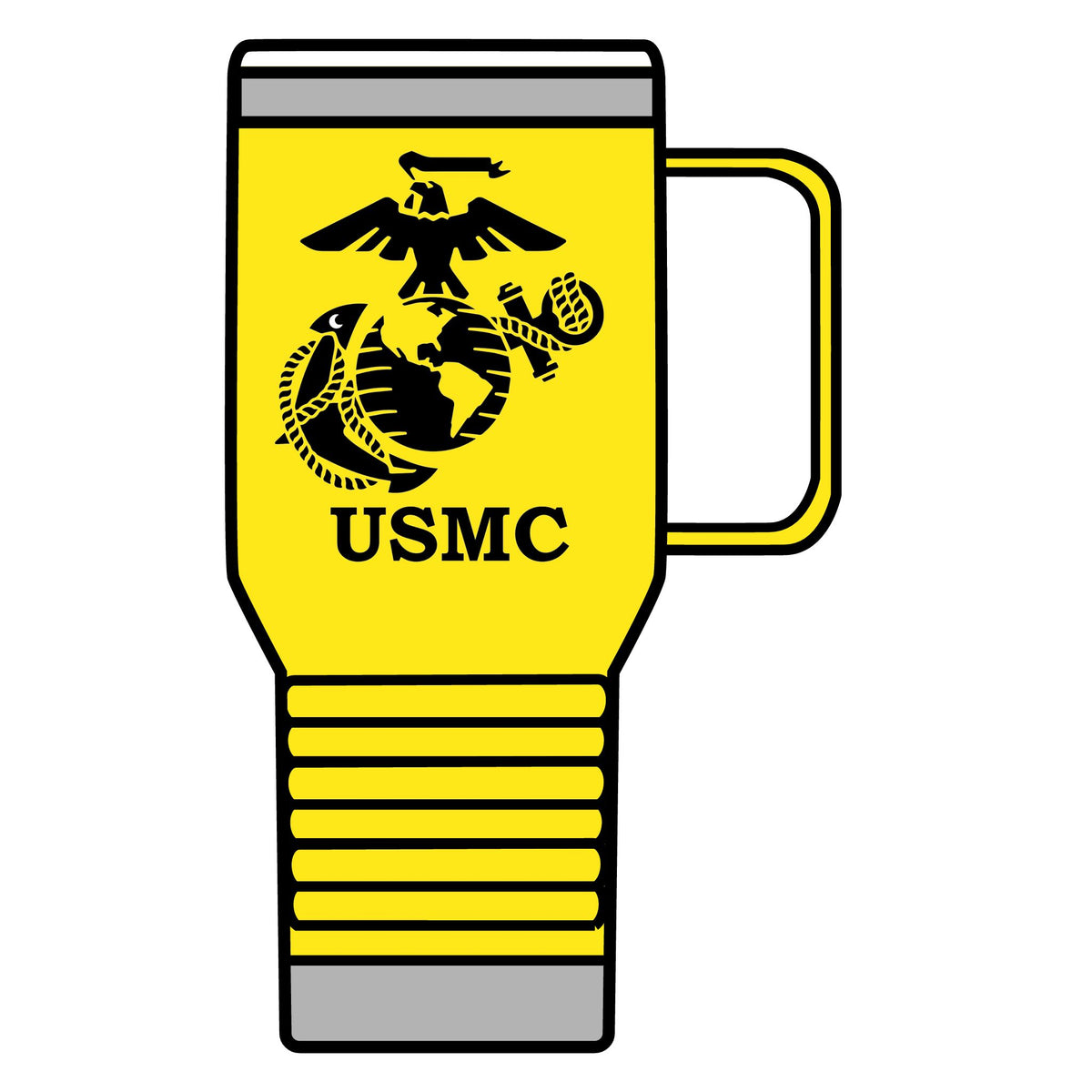 Semper Fi Emblem - 20oz Insulated Mug