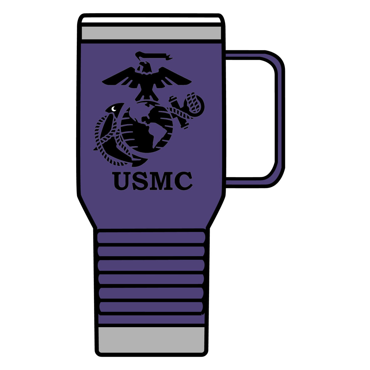 Semper Fi Emblem - 20oz Insulated Mug
