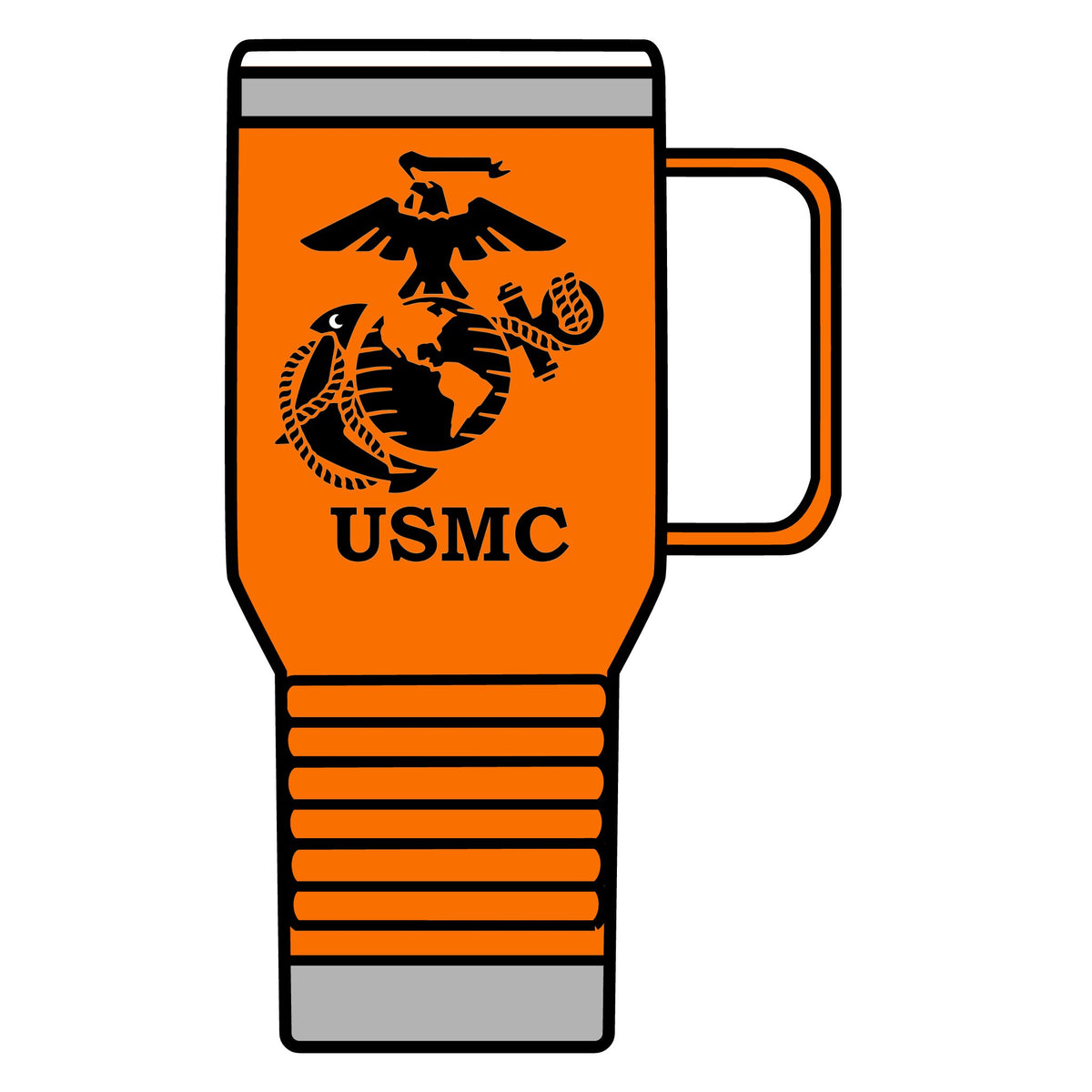 Semper Fi Emblem - 20oz Insulated Mug