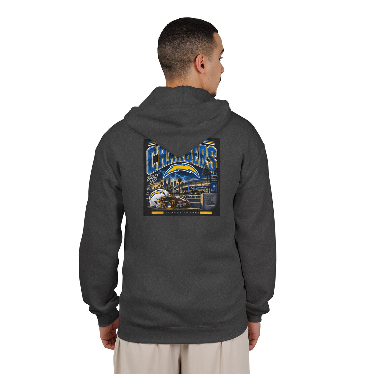 Los Angeles Chargers - Full-Zip Hooded Sweatshirt