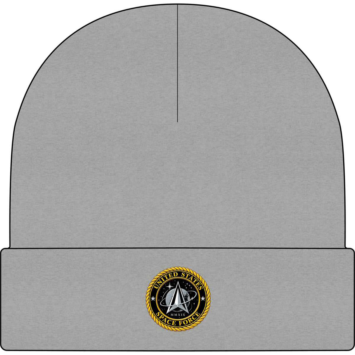 U.S. Space Force Emblem - AS Colour 1107 Cuff Beanie