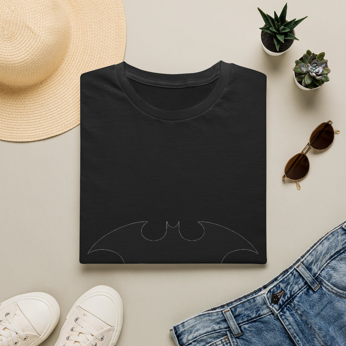 Midnight Bat Emblem - Classic Tee