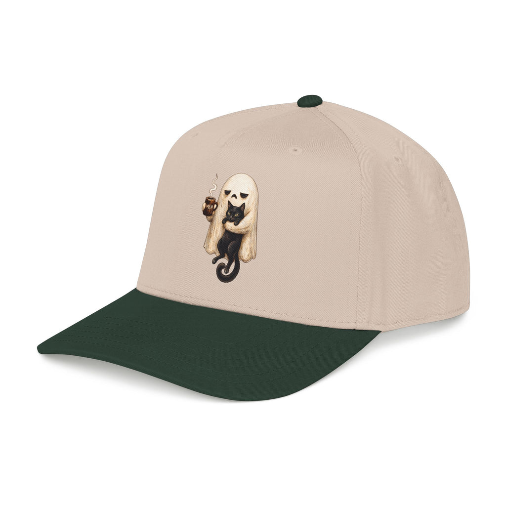 Meh Ghost and Black Cat - OTTO Baseball Hat