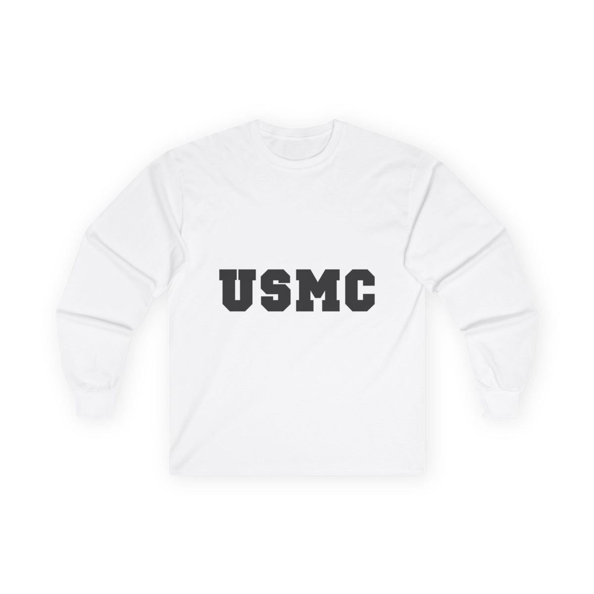 Marine Corps Varsity - Unisex Ultra Cotton Long Sleeve Tee