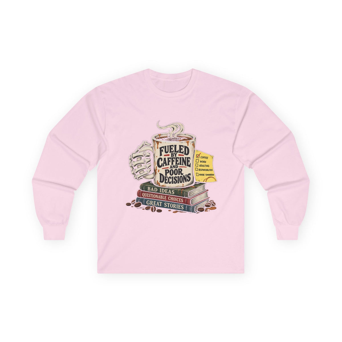 Fueled by Caffeine - Unisex Ultra Cotton Long Sleeve Tee