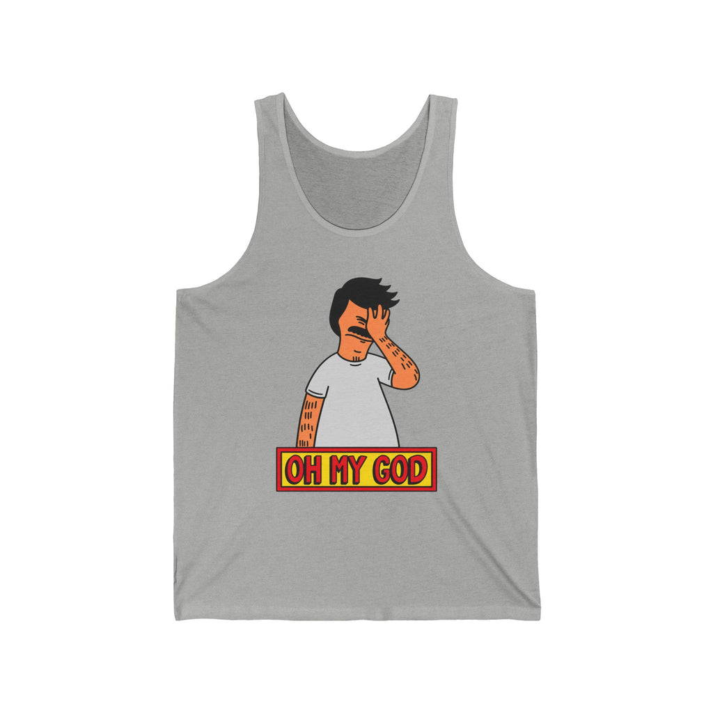 Oh My God Reaction Tee - Athletic Tank