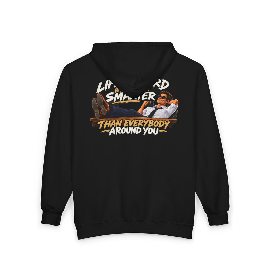 Smarter Than Everybody - Full-Zip Hooded Sweatshirt