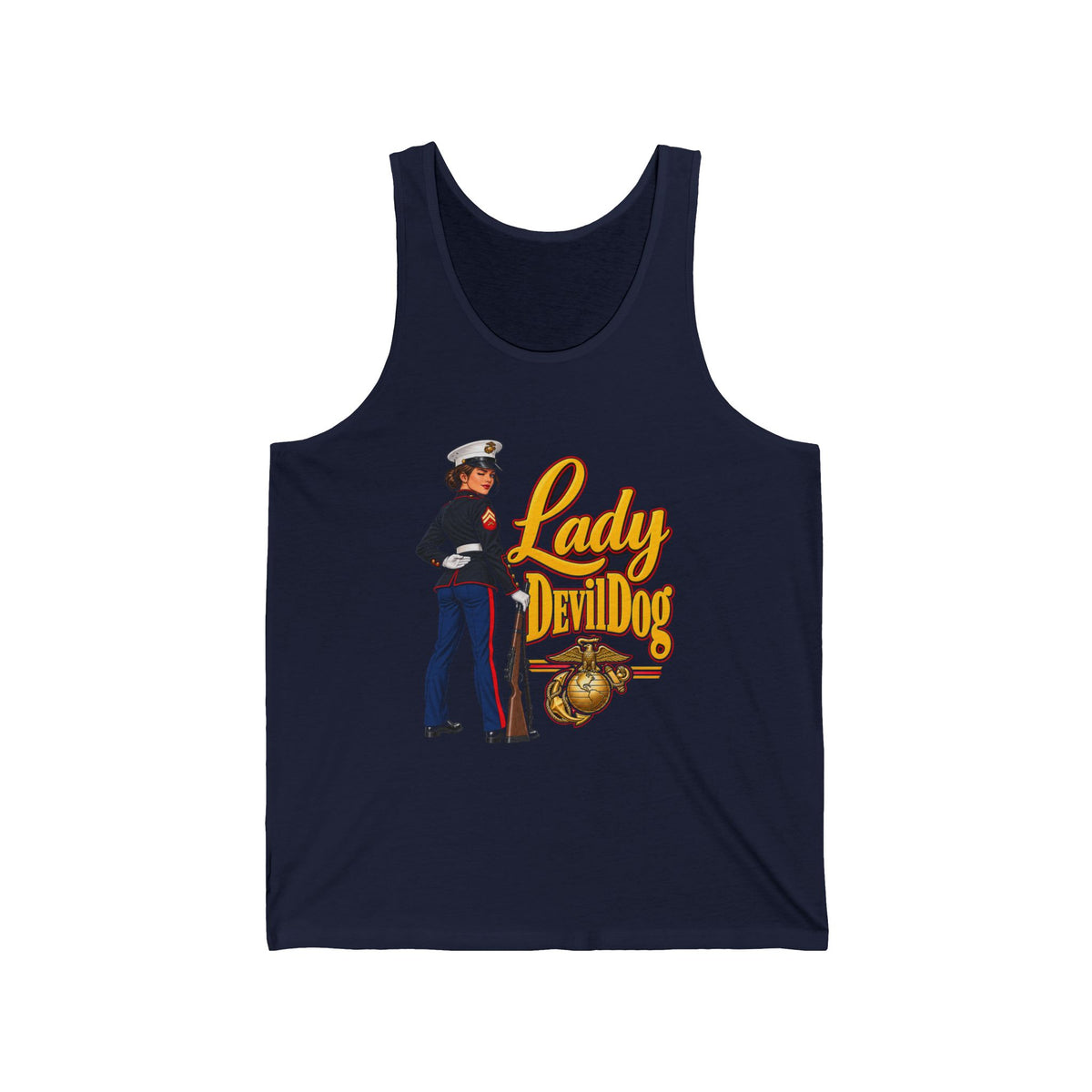 Lady Devil Dog - Athletic Tank