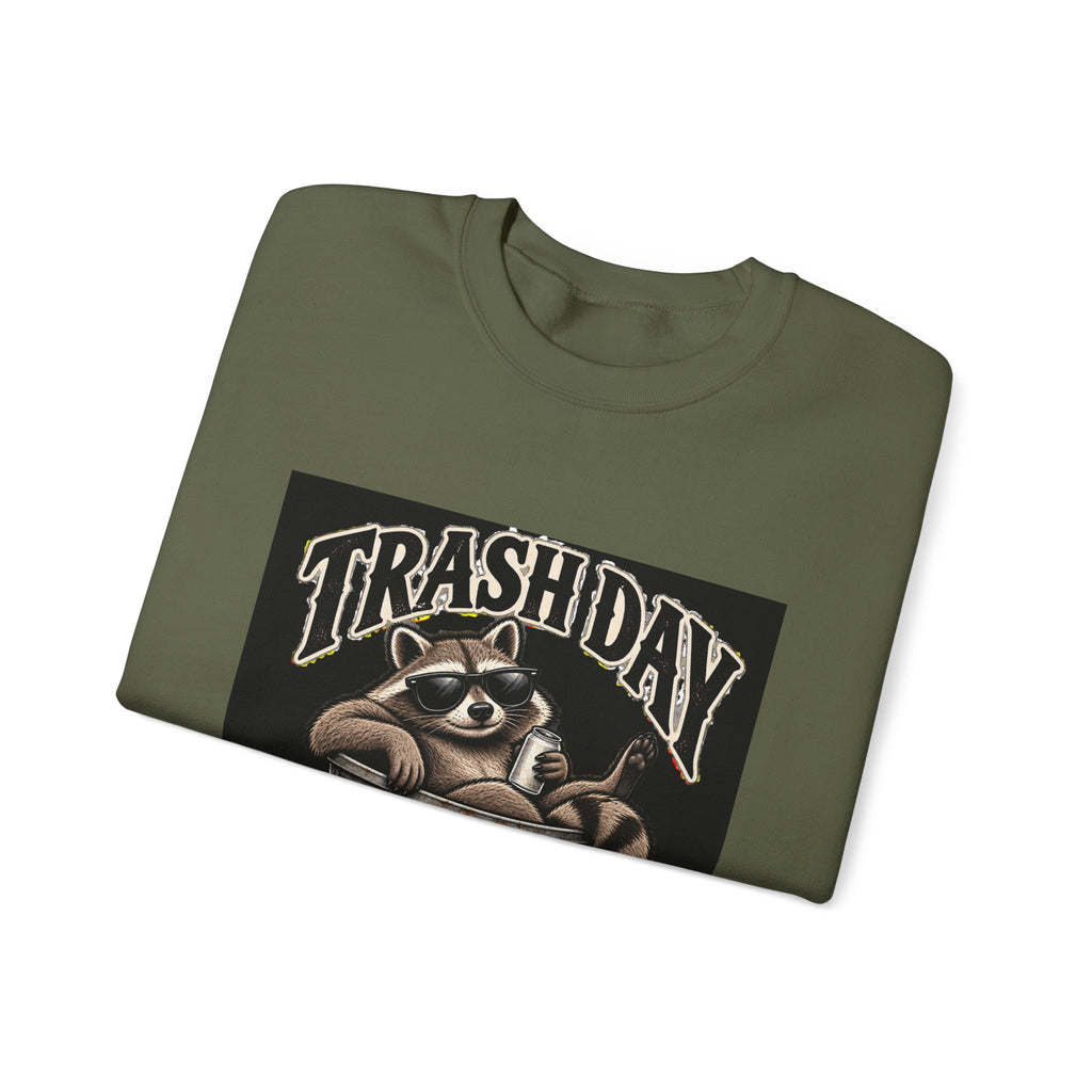 Trash Day Rest Day - Crewneck Sweatshirt