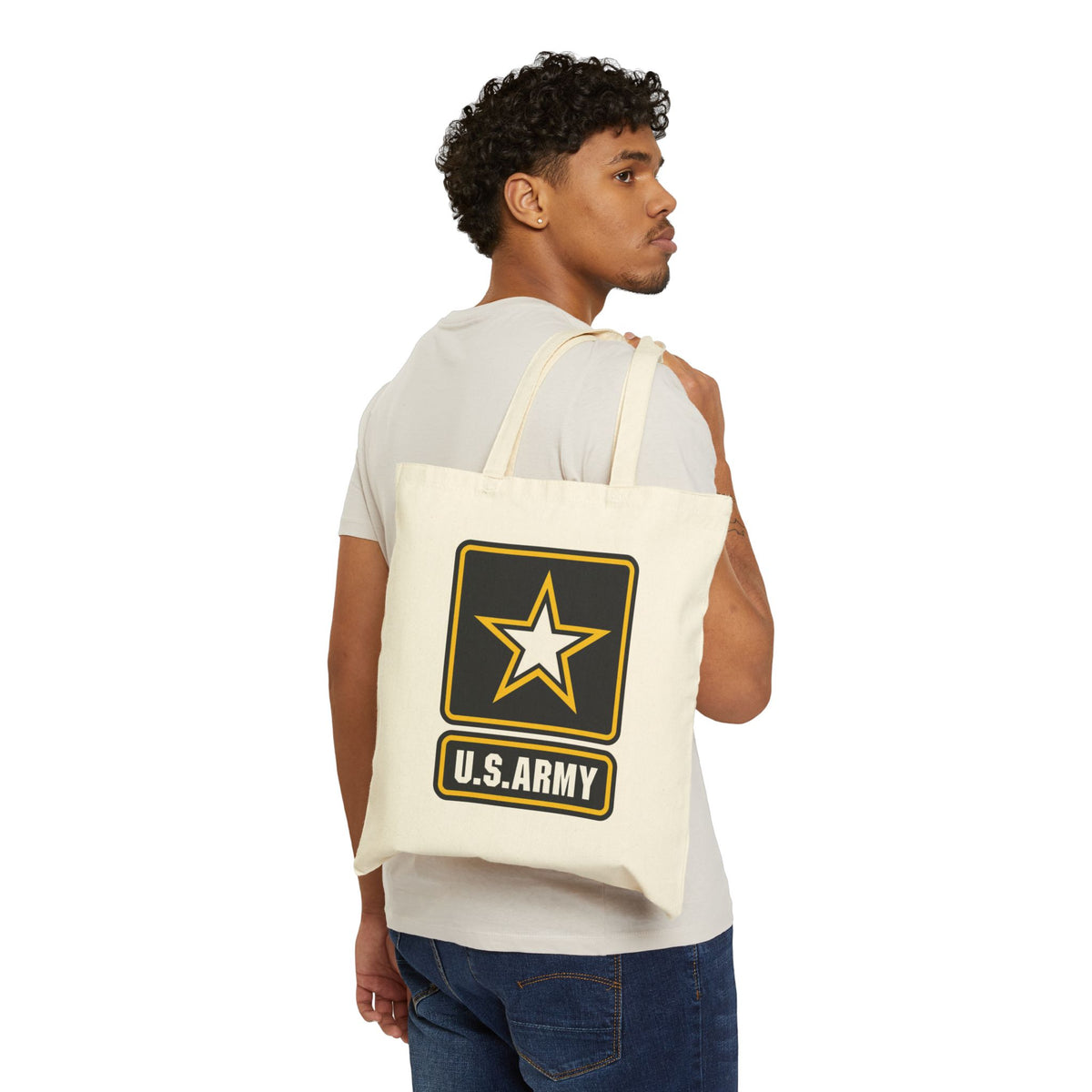 Army Strong Star - Canvas Tote