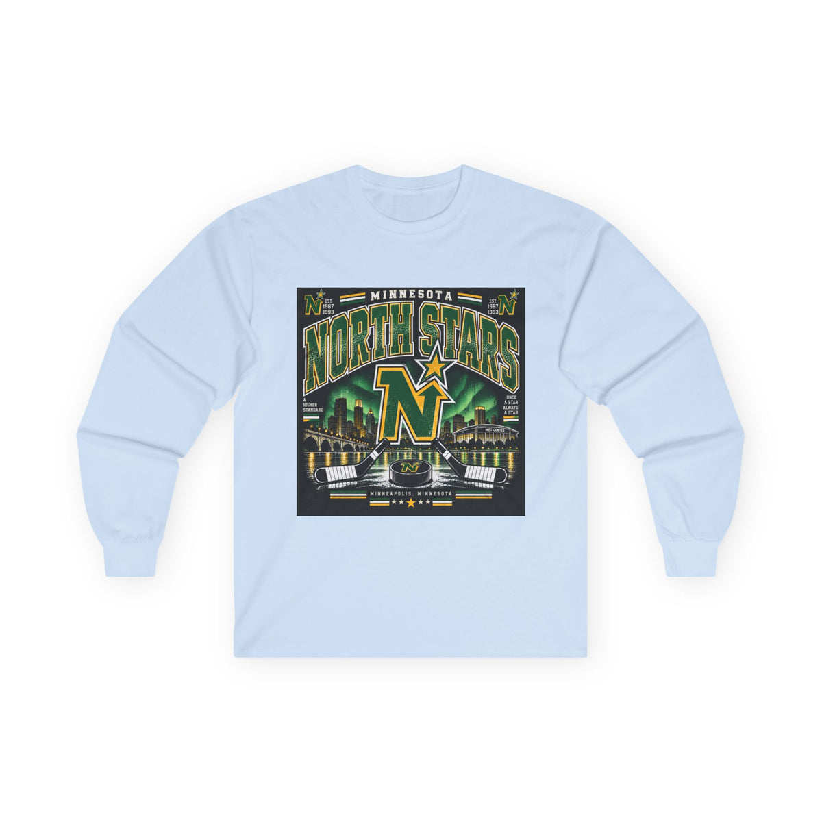 Minnesota North Stars Classic - Unisex Ultra Cotton Long Sleeve Tee