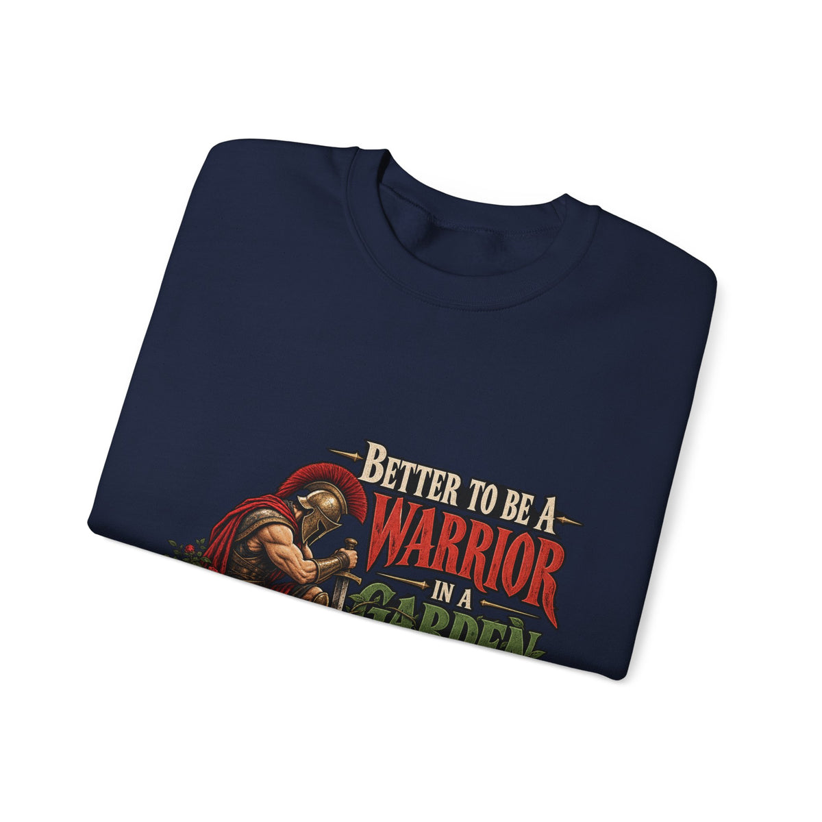 Warrior In A Garden - Crewneck Sweatshirt