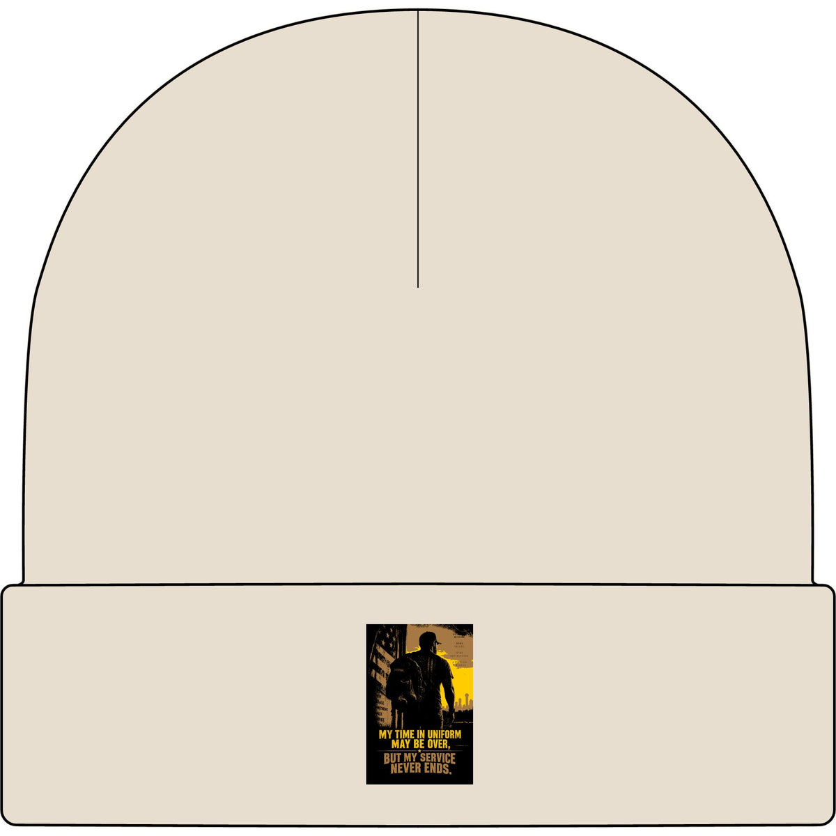 Service Never Ends - AS Colour 1107 Cuff Beanie