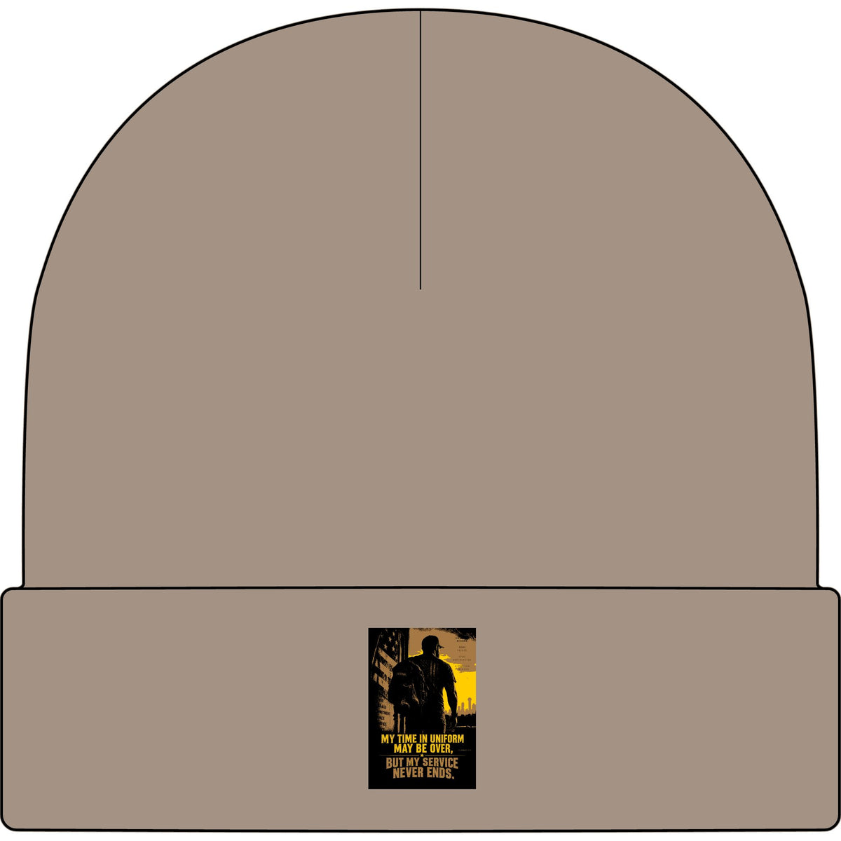 Service Never Ends - AS Colour 1107 Cuff Beanie